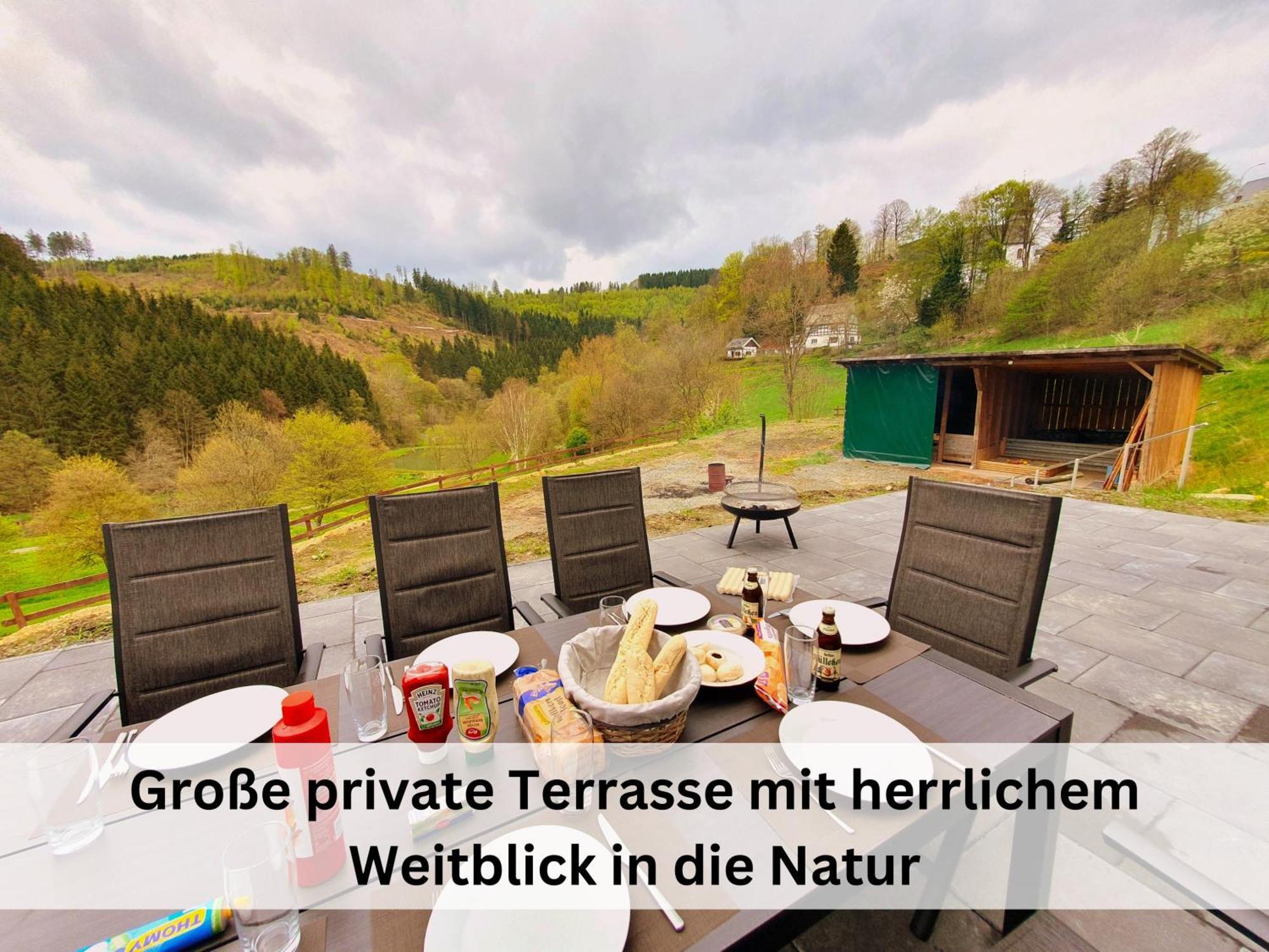Ferienhaus Grimme - 350M2, 18 Betten - Mit Indoorspielplatz, Pool, Grosser Terrasse, Grill, Sauna, Kicker, Dart, Uvm - Ideal Fuer Familien Schmallenberg Exteriör bild