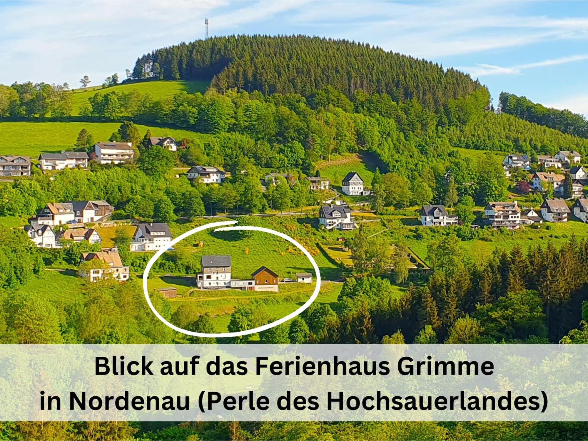 Ferienhaus Grimme - 350M2, 18 Betten - Mit Indoorspielplatz, Pool, Grosser Terrasse, Grill, Sauna, Kicker, Dart, Uvm - Ideal Fuer Familien Schmallenberg Exteriör bild