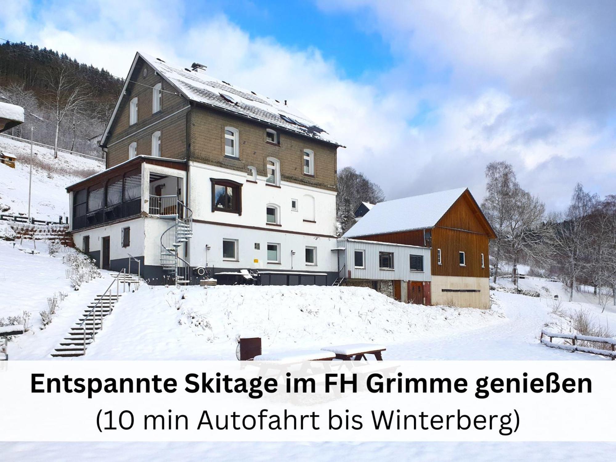 Ferienhaus Grimme - 350M2, 18 Betten - Mit Indoorspielplatz, Pool, Grosser Terrasse, Grill, Sauna, Kicker, Dart, Uvm - Ideal Fuer Familien Schmallenberg Exteriör bild